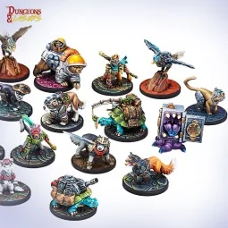 Dungeons & Lasers Miniatures: ANIMAL COMPANIONS - Archon Studio DNL... 2