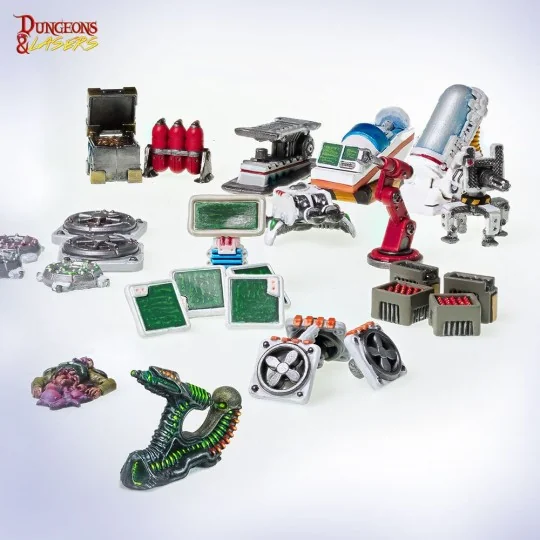 Dungeons & Lasers Expansion Set: SCI-FI CUSTOMIZATION BITS - Archon...