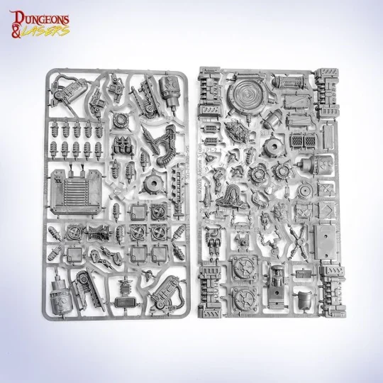 Dungeons & Lasers Expansion Set: SCI-FI CUSTOMIZATION BITS - Archon...