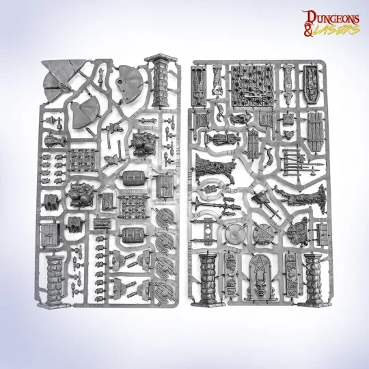 Dungeons & Lasers Expansion Set: FANTASY CUSTOMIZATION BITS - Archo...