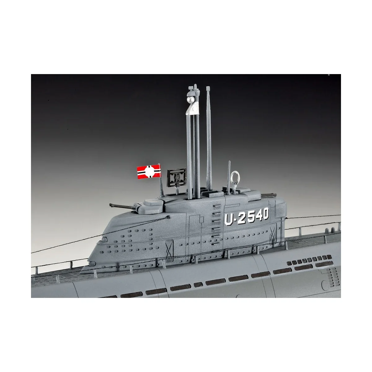 U-Boot Typ XXI U 2540 &Interieur, 1/144 - Revell 05078