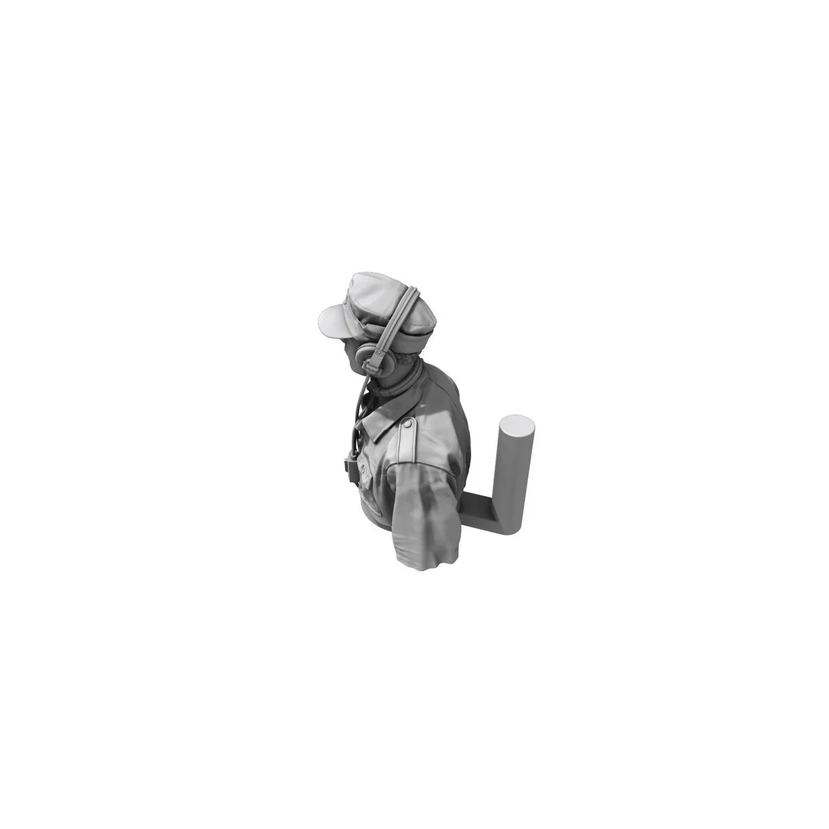 German Tank Crew (Driver) Half Figure, 1/35 - CMK 129-F35411