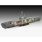 U-Boot Typ XXI U 2540 &Interieur, 1/144 - Revell 05078