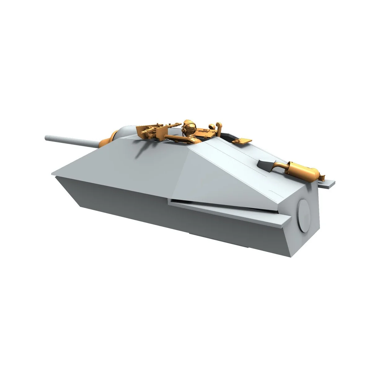 Hetzer Exterior Detail Set for Vespid Model, 1/72 - CMK 129-2063