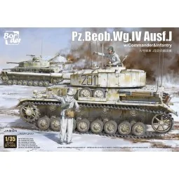Pz.Beob.Wg.IV Ausf.J w/Commander&Infantry, 1/35 - Border Model BT-006