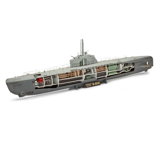U-Boot Typ XXI U 2540 &Interieur, 1/144 - Revell 05078