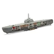 U-Boot Typ XXI U 2540 &Interieur, 1/144 - Revell 05078