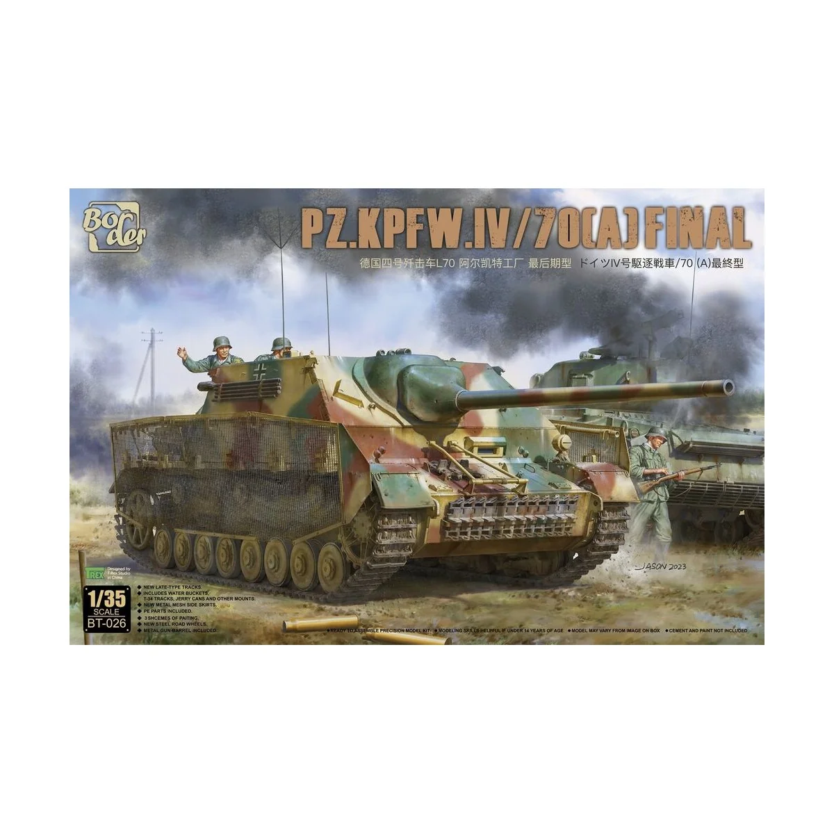 Pz.Kpfw. IV/70 (A) Final, 1/35 - Border Model BT-026