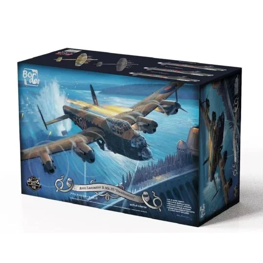 Avro Lancaster B. Mk. III Dambusters w/ Full Interior, 1/32 - Borde...