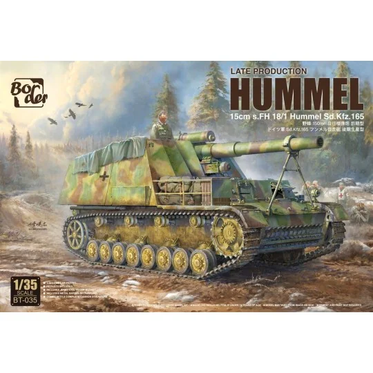 Hummel Sd.Kfz.165 15 cm s.FH 18/1 Late Production, 1/35 - Border Mo...