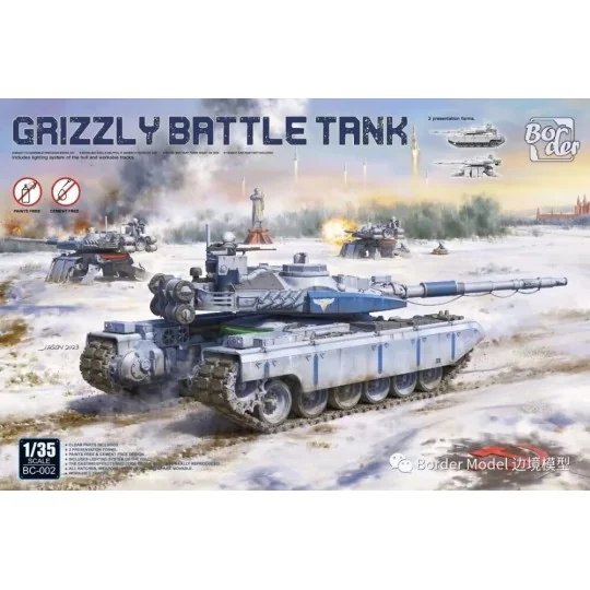 Grizzly Battle Tank, 1/35 - Border Model BC-002