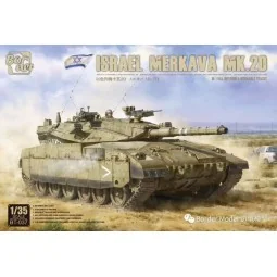 Israel Merkava Mk.2D w/ Full Interior & Workable Tracks, 1/35 - Bor...