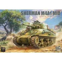 Sherman M4A1 MID, 1/35 - Border Model BT-047