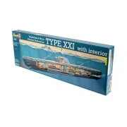 U-Boot Typ XXI U 2540 &Interieur - Revell 05078