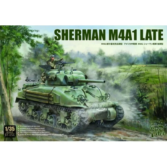 Sherman M4A1 late, 1/35 - Border Model BT-056