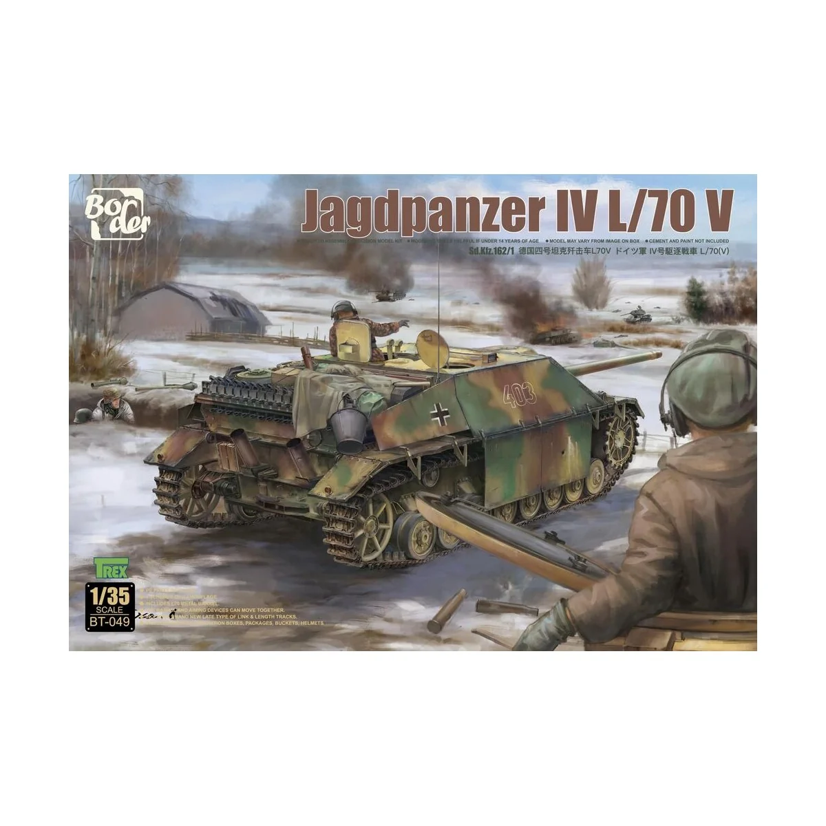 Jagdpanzer IV L/70 V, 1/35 - Border Model BT-049