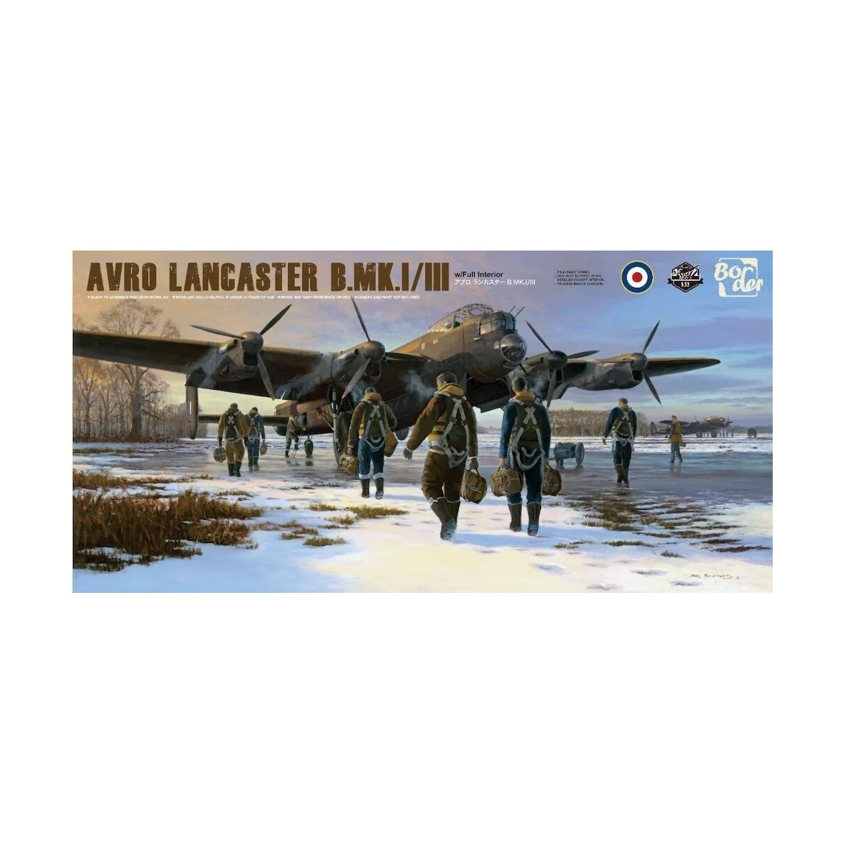 Avro Lancaster B Mk.I/III with full interior, 1/32 - Border Model B...