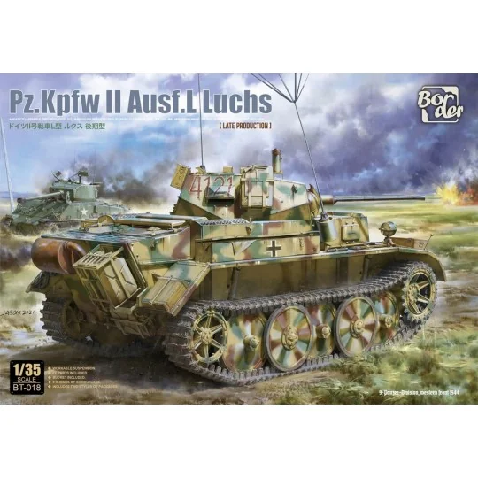 Pz.Kpfw II Ausf.L Luchs, 1/35 - Border Model BT-018