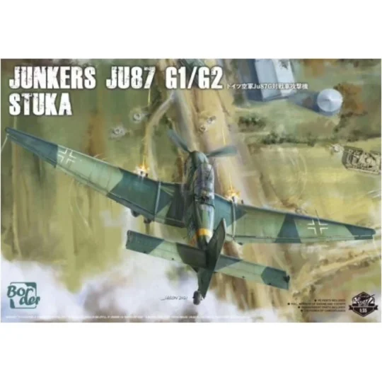Junkers Ju87 G1/G2 Stuka, 1/35 - Border Model BF-002