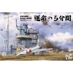Akagi Bridge w/ Flight Deck and A6M2 Zero Fighter w/Interior of The...