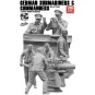 German Submarines & Commanders Set of 6 Resin Figures, 1/35 - Borde...