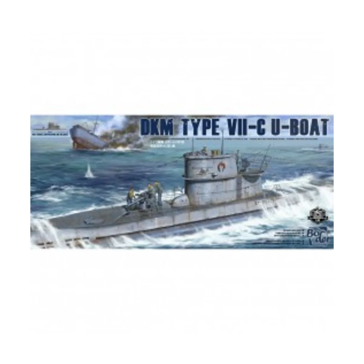 DKM Type VII-C U-Boat, 1/35 - Border Model BS-001
