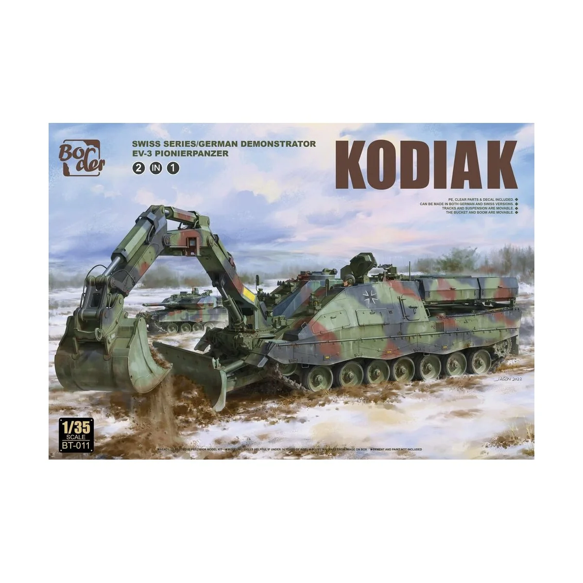 Kodiak Swiss Series/German Demonstrator EV-3 Pionierpanzer 2 in 1, ...