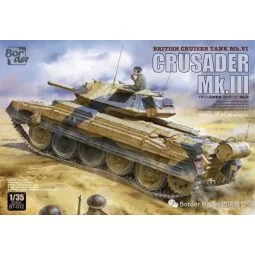 British Cruiser Tank Mk.VI Crusader Mk.III, 1/35 - Border Model BT-012