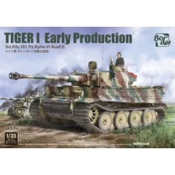 Tiger I Early Production Sd.Kfz.181 Pz.Kpfw.VI Ausf.E, 1/35 - Borde...