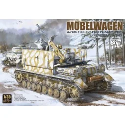 Mobelwagen 3.7 cm Flak auf Fgst Pz.Kpfw.IV[Sf], 1/35 - Border Model...