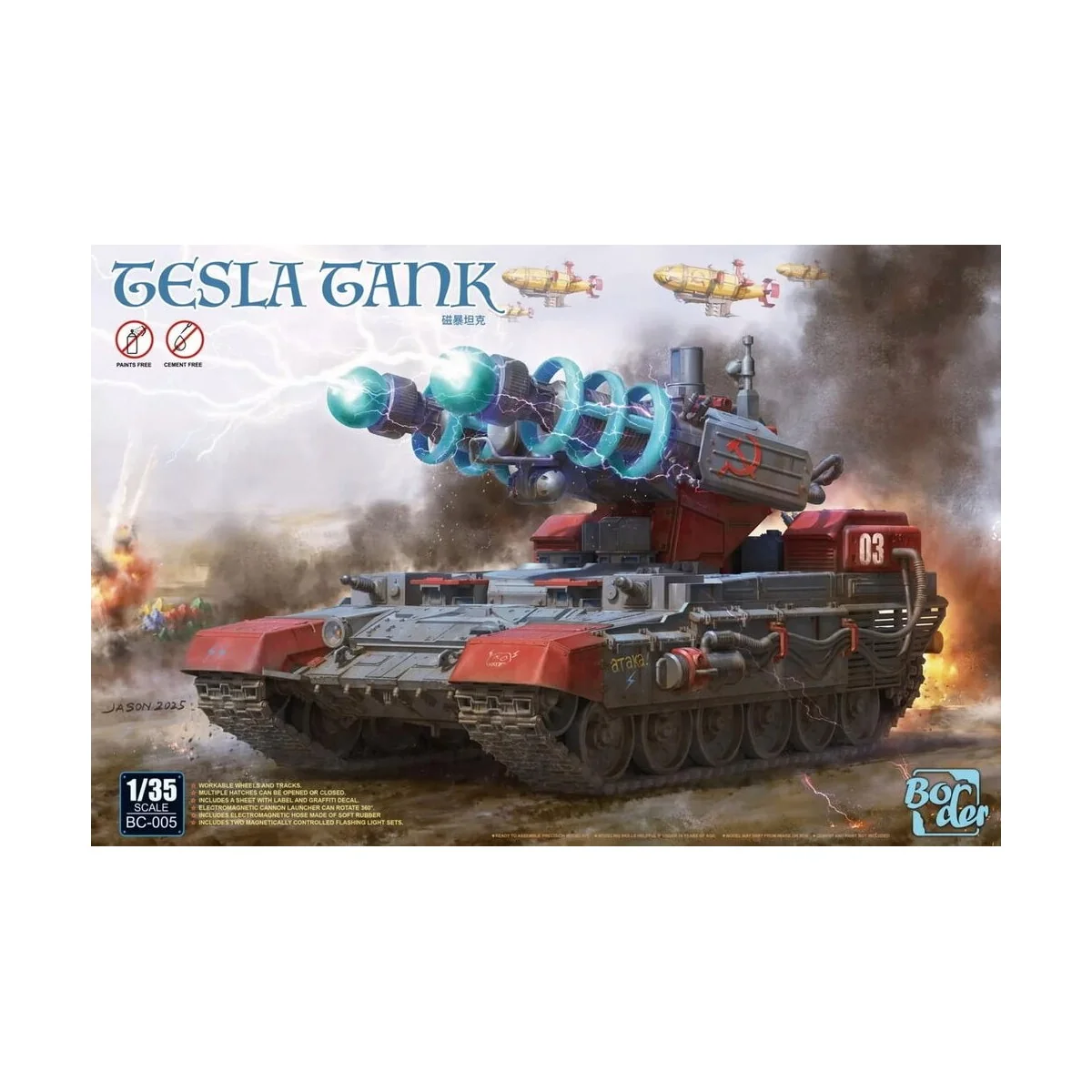 Tesla Tank, 1/35 - Border Model BC-005