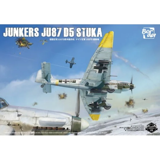 Junkers Ju87 D5 Stuka, 1/35 - Border Model BF-012