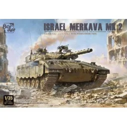 Israel Merkava Mk.2 w/ Full Interior & Workable Tracks, 1/35 - Bord...