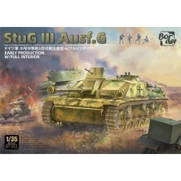StuG III Ausf. G Early Prod. w/ Full Interior, 1/35 - Border Model ...