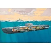 U-Boot Typ XXI U 2540 &Interieur, 1/144 - Revell 05078