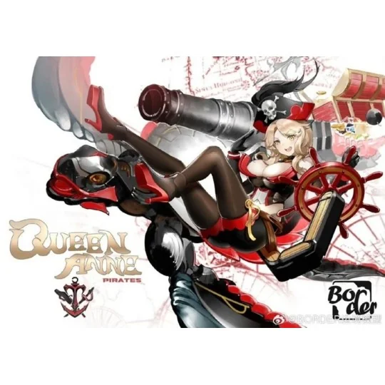 Pirate Captain Queen Anne, 1/10 - Border Model BA-003