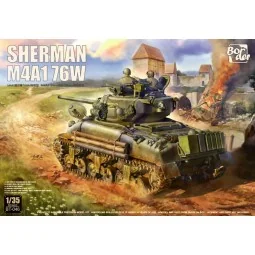 Sherman M4A1 76W, 1/35 - Border Model BT-046