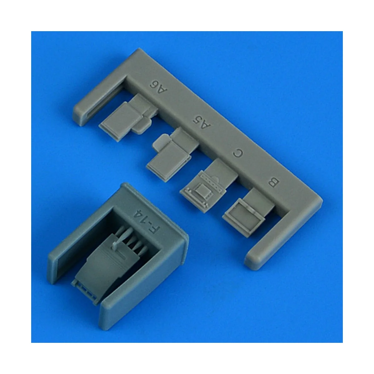 F-14D Tomcat extended, folded ladder for Tamiya, 1/72 - Quickboost ...