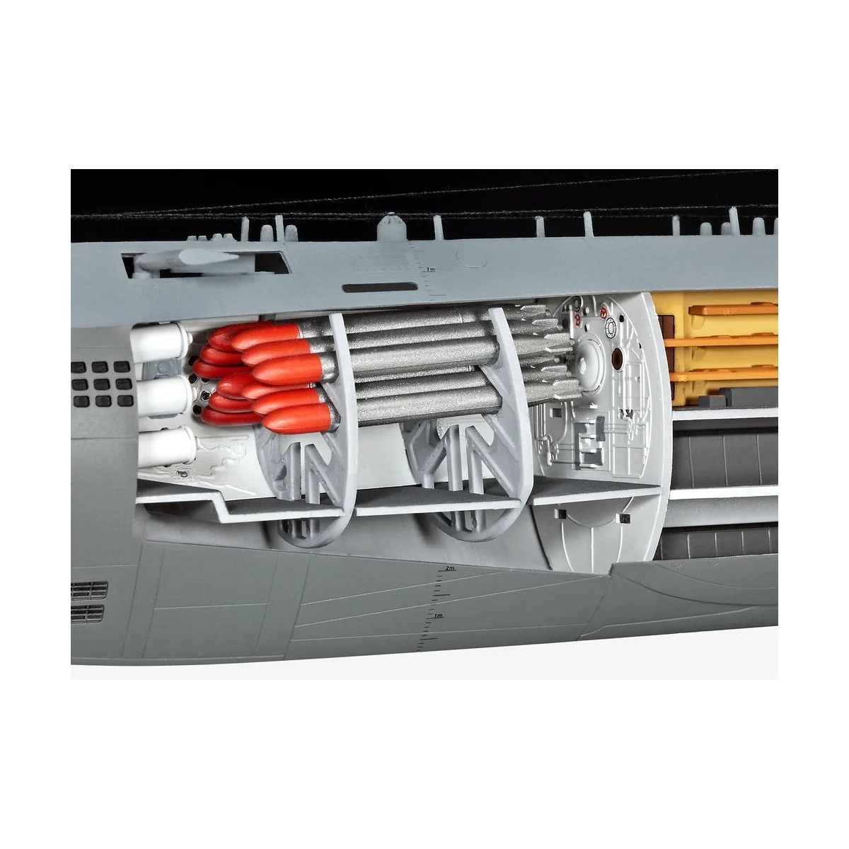 U-Boot Typ XXI U 2540 &Interieur, 1/144 - Revell 05078