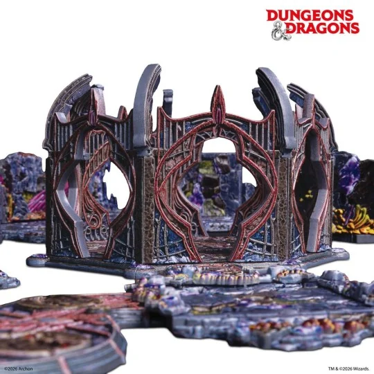 [NO_DESC] Dungeons & Dragons Underdark Pre-Painted Terrain Set - Ar...