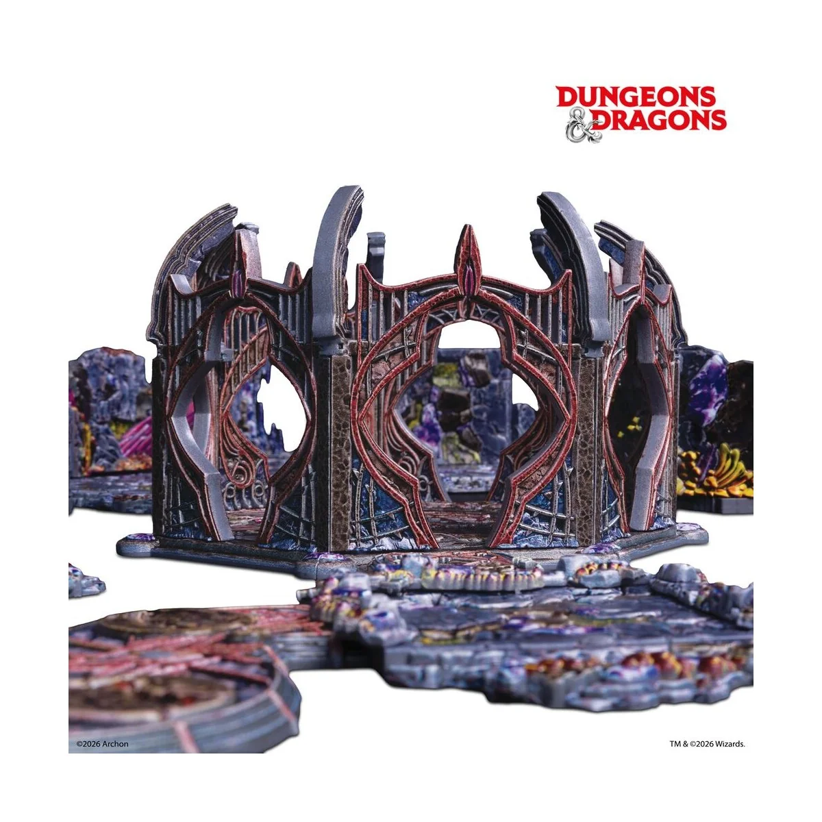 Dungeons & Dragons Underdark Pre-Painted Terrain Set - Archon Studi...