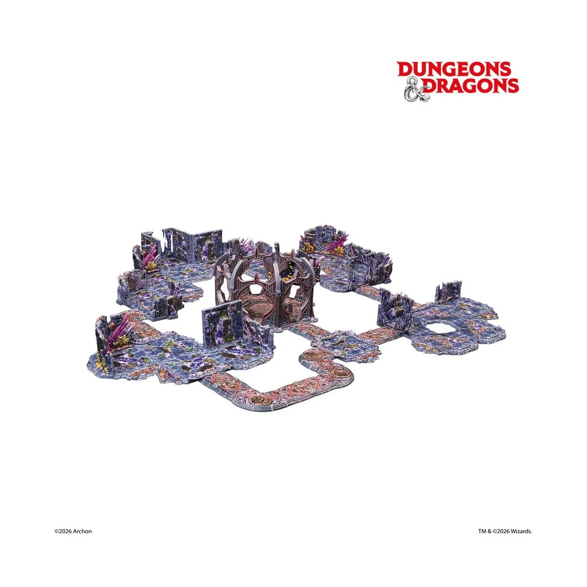 Dungeons & Dragons Underdark Pre-Painted Terrain Set - Archon Studi...