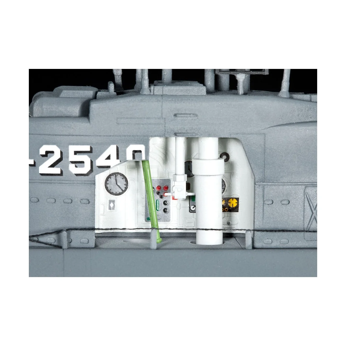 U-Boot Typ XXI U 2540 &Interieur, 1/144 - Revell 05078
