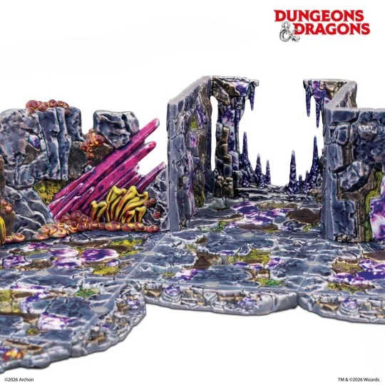 [NO_DESC] Dungeons & Dragons Underdark Pre-Painted Terrain Set - Ar...