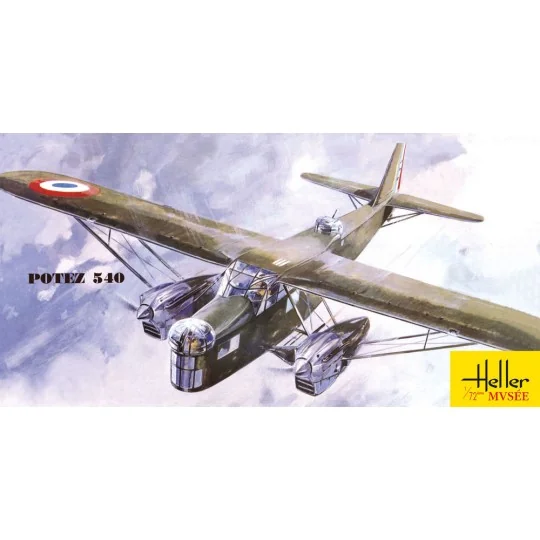 Potez 540 - Heller Museum, 1/72 - Heller 80395