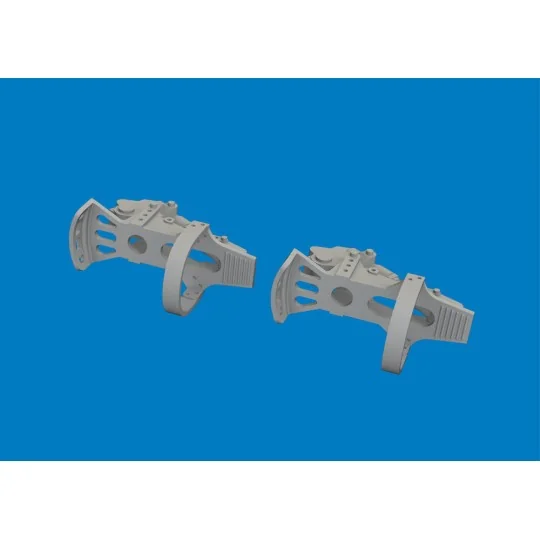 Bf 109G-6 for Airfix, 1/24 - Eduard Accessories SIN63218