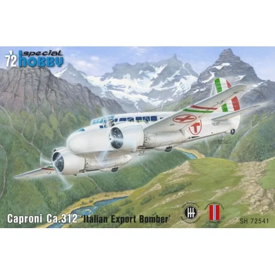 Caproni Ca.312 'Italian Export Bomber', 1/72 - Special Hobby 100-SH...