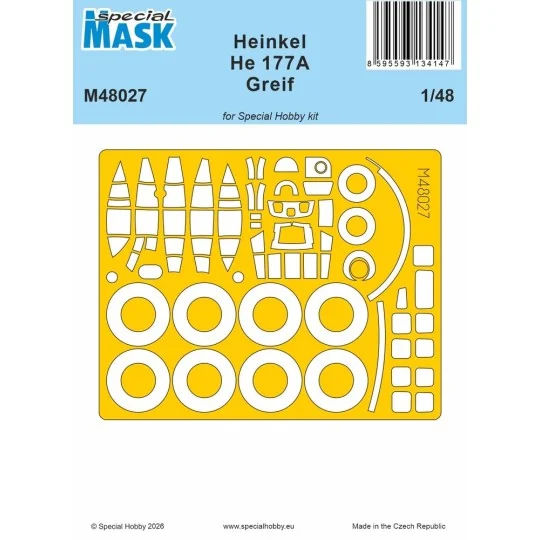 Heinkel He 177A, 1/48 - Special Hobby 100-M48027