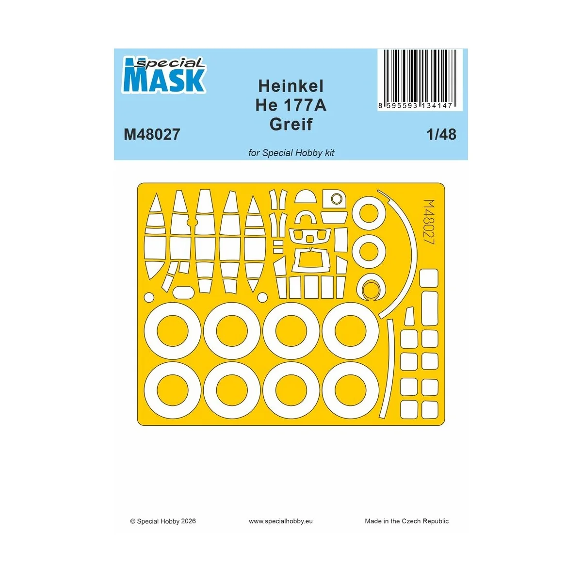 Heinkel He 177A, 1/48 - Special Hobby 100-M48027