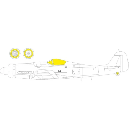 Fw 190D-9 for Miniart, 1/48 - Eduard Accessories EX1177